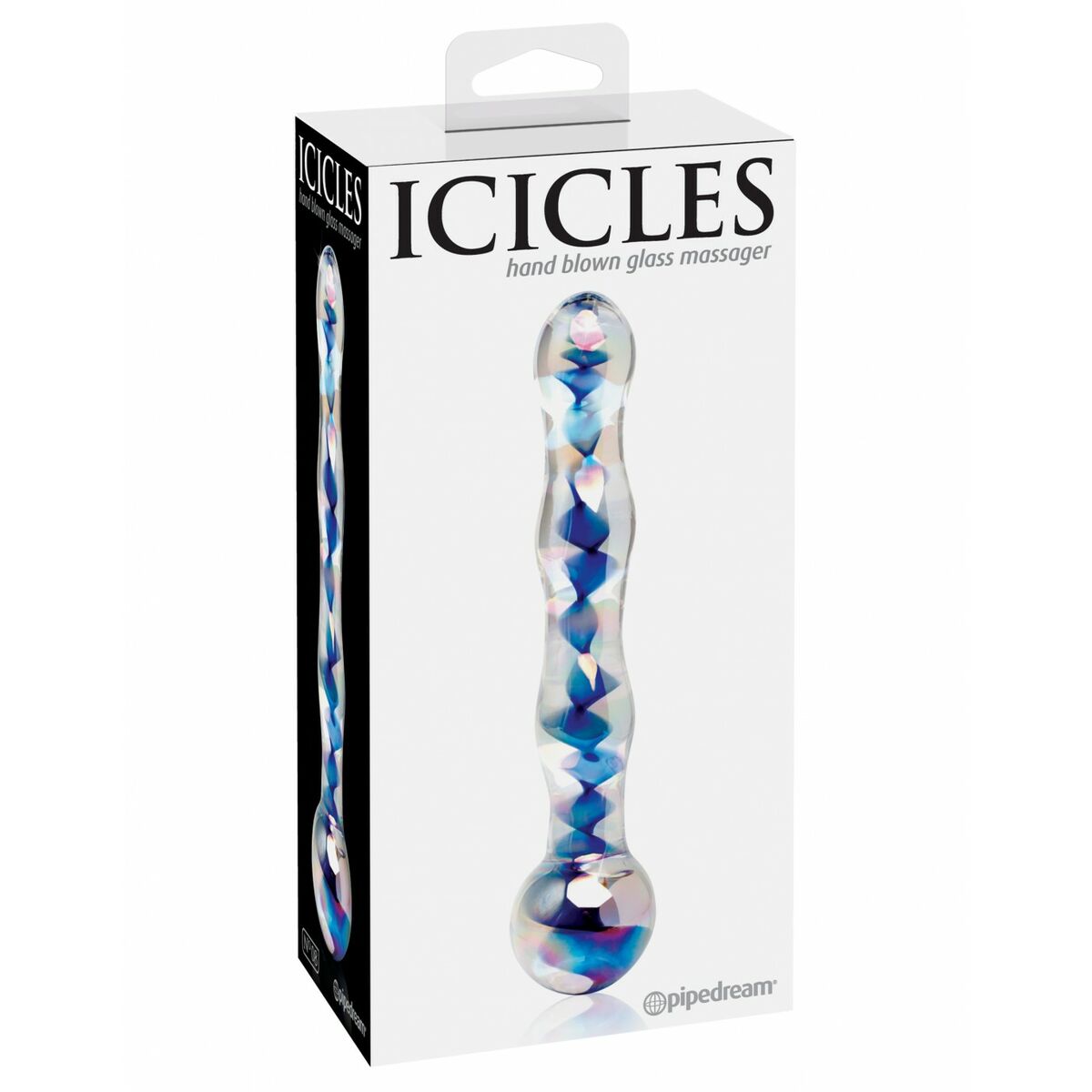 Zwarte Dildo Pipedream Icicles Multicolour